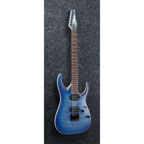 Ibanez RGA42FM-BLF Electric Guitar - Blue Lagoon Burst Flat - Image 4