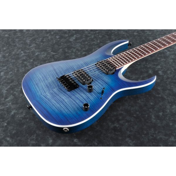 Ibanez RGA42FM-BLF Electric Guitar - Blue Lagoon Burst Flat - Image 2