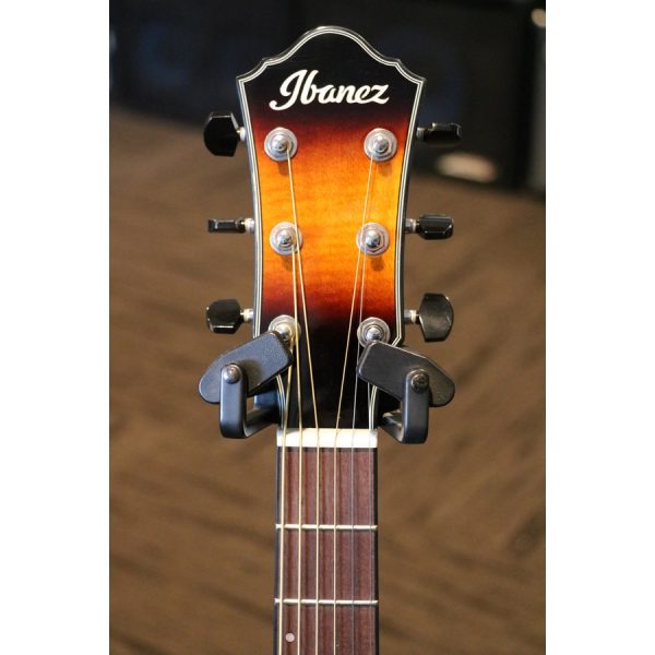 Ibanez AEWC400-AMS Acoustic Electric Guitar - Amber Sunburst High Gloss - Image 6