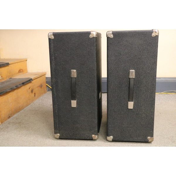 Peavey 210 Column 16-Ohm 70 Watt 2x10" Speaker Enclosure Black/Silver Pair - SOLD - Image 7