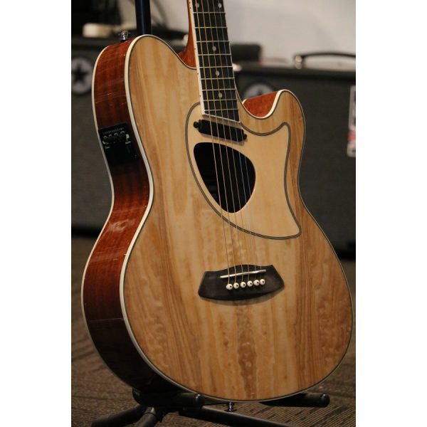 Ibanez TCM50-NT Talman Acoustic/Electric Guitar - Natural High Gloss
