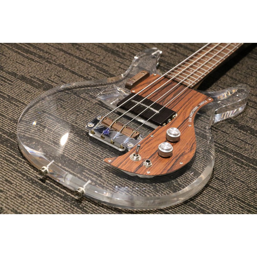 Dan Armstrong Ampeg Lucite Bass ADAB1 1998 - Clear - SOLD