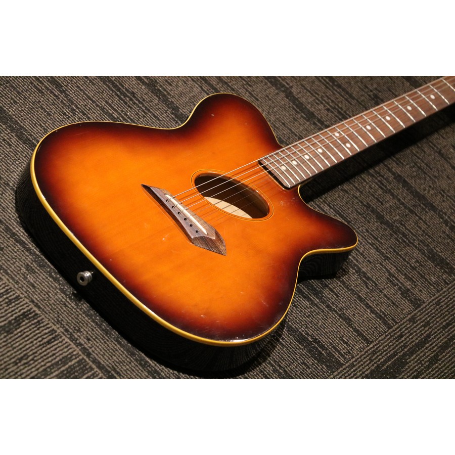 Fender Telecoustic Thin Body Acoustic Electric Guitar 1992 made in Japan - Image 2