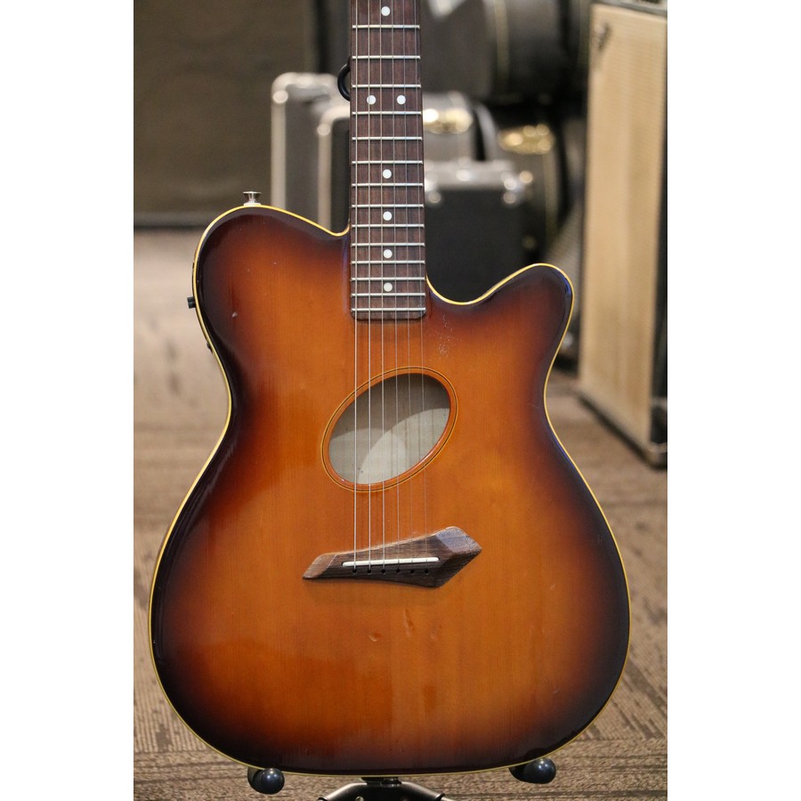 Fender Telecoustic Thin Body Acoustic Electric Guitar 1992 made in Japan - Image 4
