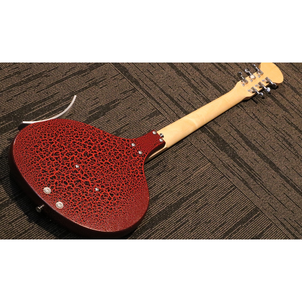 Jerry Jones Baby Sitar - Electric Sitar 2000 - Red Crackle - SOLD - Image 3