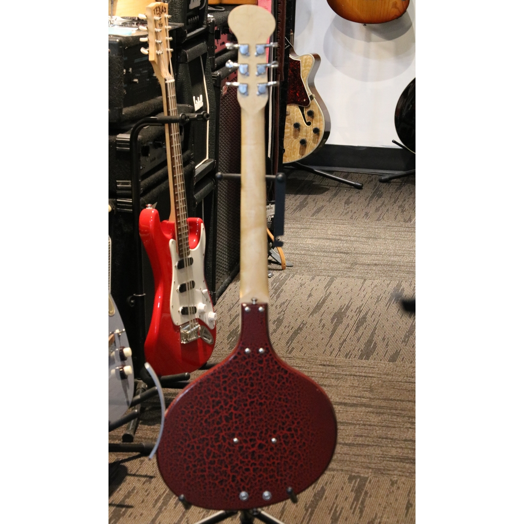 Jerry Jones Baby Sitar - Electric Sitar 2000 - Red Crackle - SOLD - Image 4