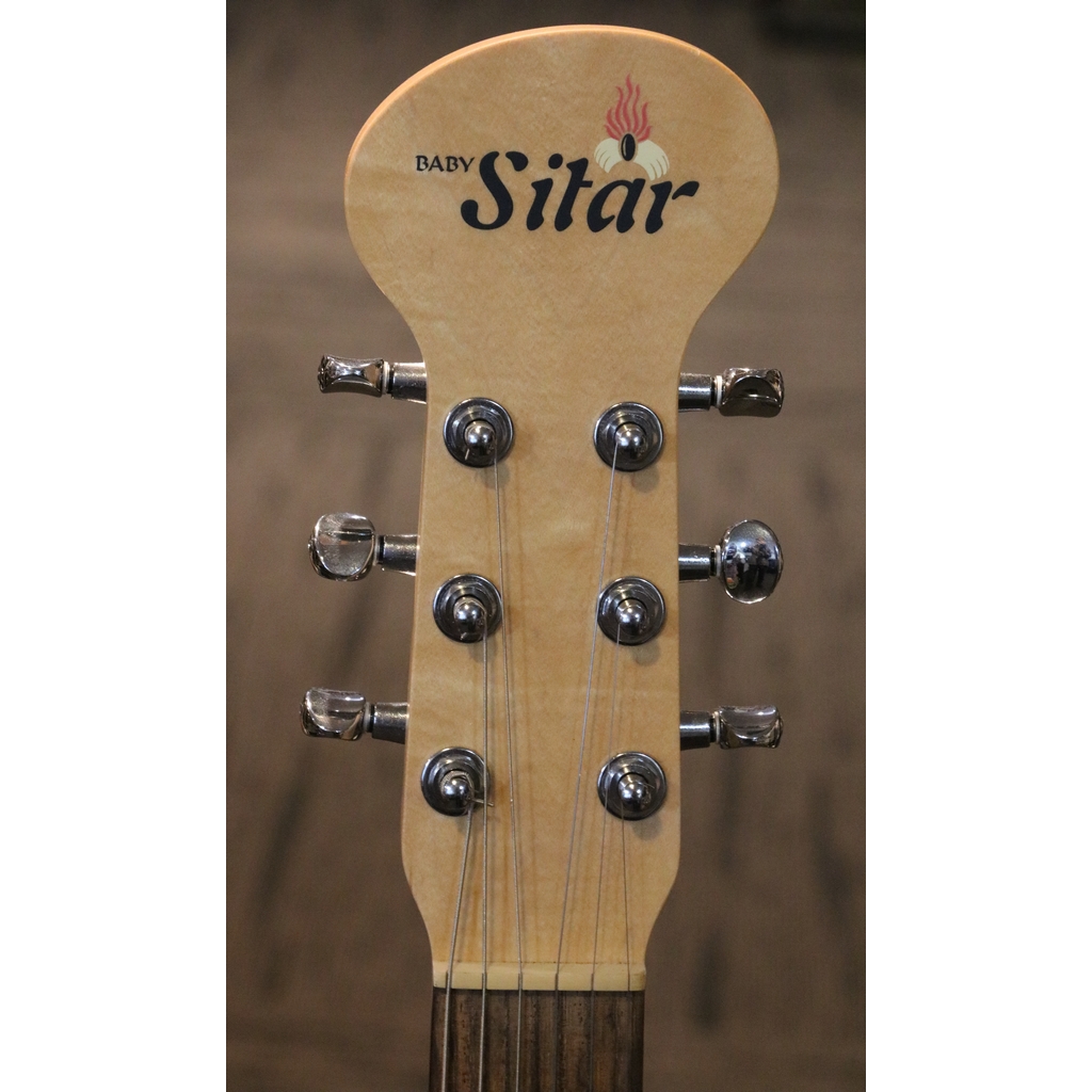 Jerry Jones Baby Sitar - Electric Sitar 2000 - Red Crackle - SOLD - Image 11