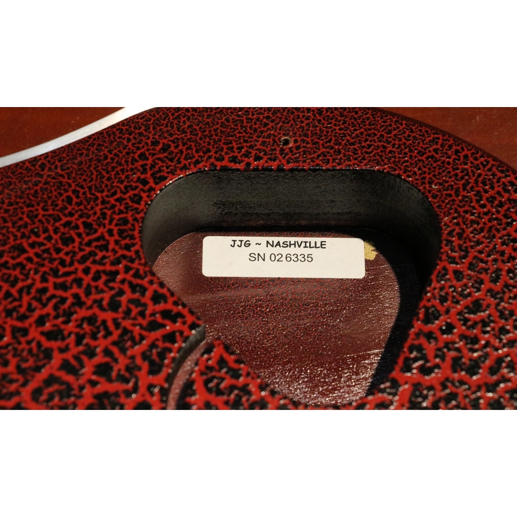 Jerry Jones Baby Sitar - Electric Sitar 2000 - Red Crackle - SOLD - Image 16