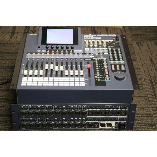 Roland VM-C7100 V-Mixing Console with VM-7200 48-input / 24-bit Processor and I/O Unit