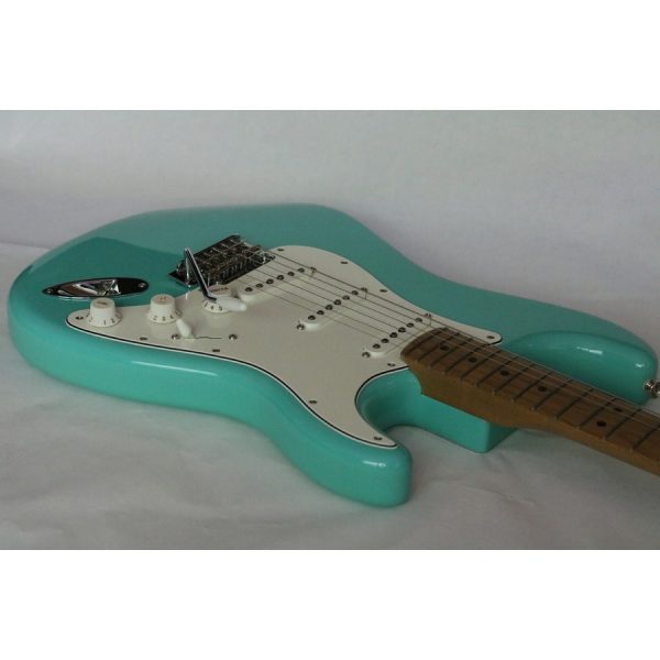 Fender Limited Edition Player Stratocaster Electric Guitar - Mexico - 2022 - Surf Green - SOLD - Image 8