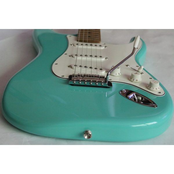 Fender Limited Edition Player Stratocaster Electric Guitar - Mexico - 2022 - Surf Green - SOLD - Image 14