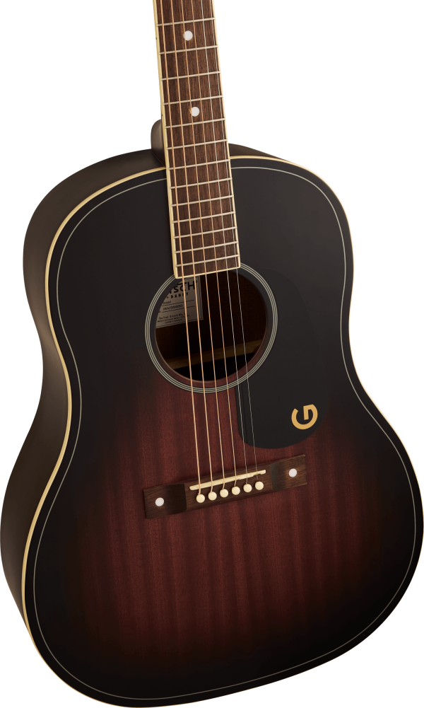 Gretsch Jim Dandy Dreadnaught Acoustic Guitar Cherry Burst Finish - Image 4