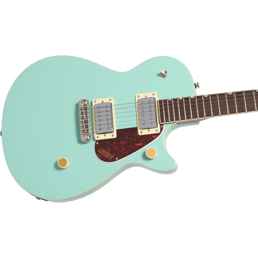Gretsch Streamliner Jet Club Single-Cut with wraparound - Mint Metallic - Image 3