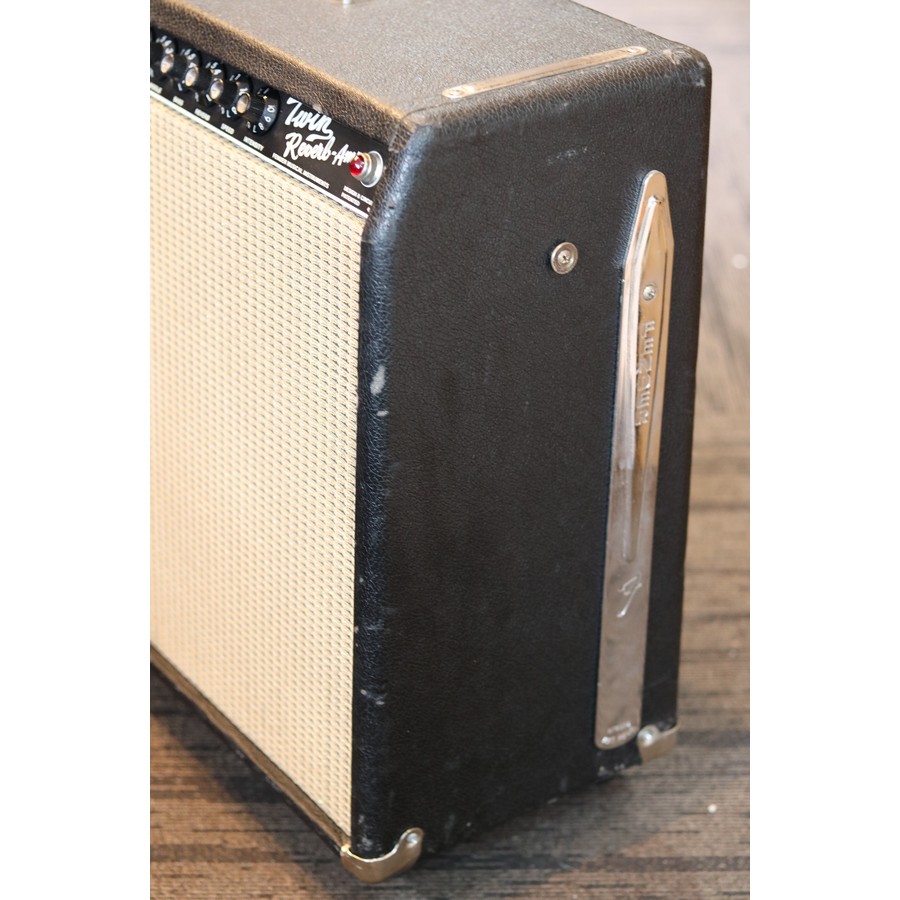 Fender Twin Reverb Amplifier - 1967 Black Panel - Image 6