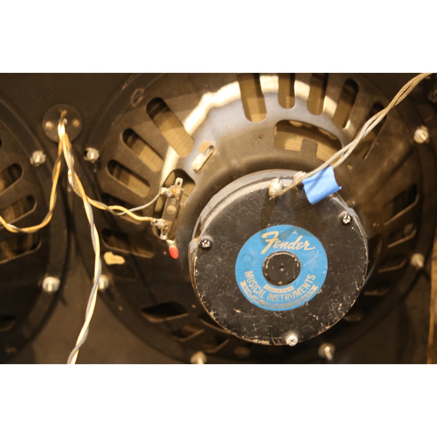 Fender Twin Reverb Amplifier - 1967 Black Panel - Image 8