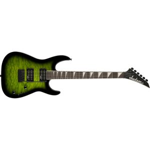 Jackson JS Series Dinky JS20 DKQ 2PT Transparent Green Burst