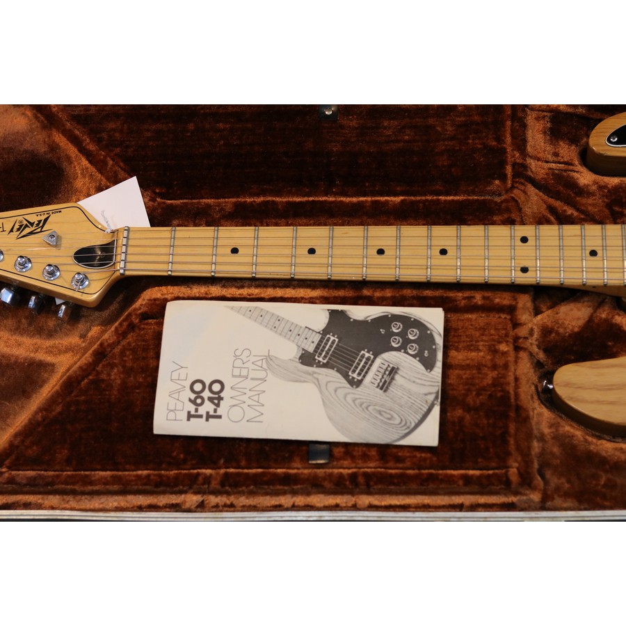 Peavey T-60 Electric Guitar - Natural - 1980 -SOLD - Image 25