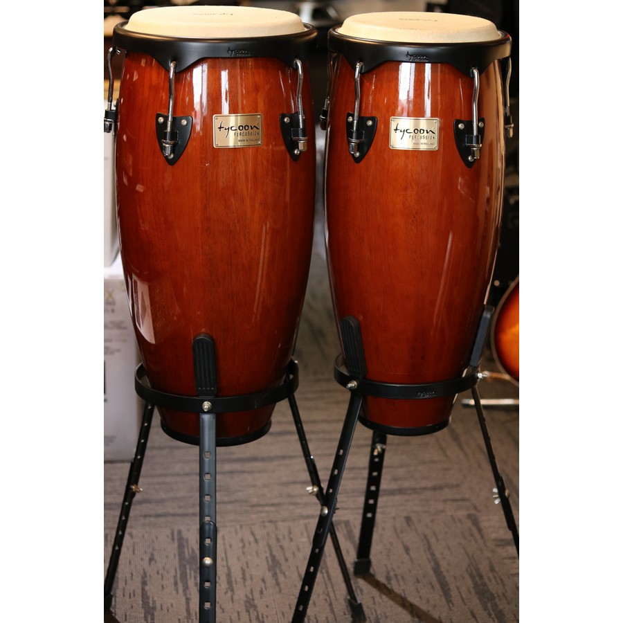 Tycoon Congas 10" & 11" with Basket Stands
