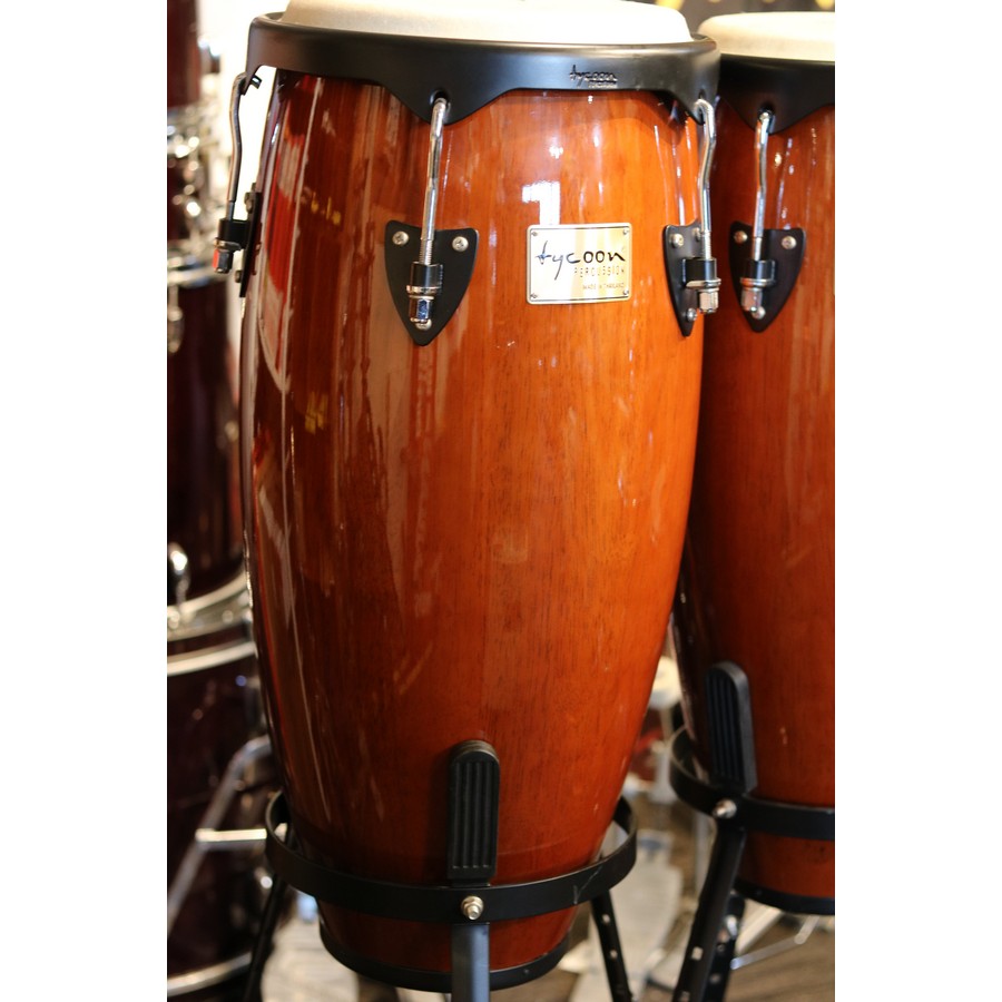 Tycoon Congas 10" & 11" with Basket Stands - Image 4