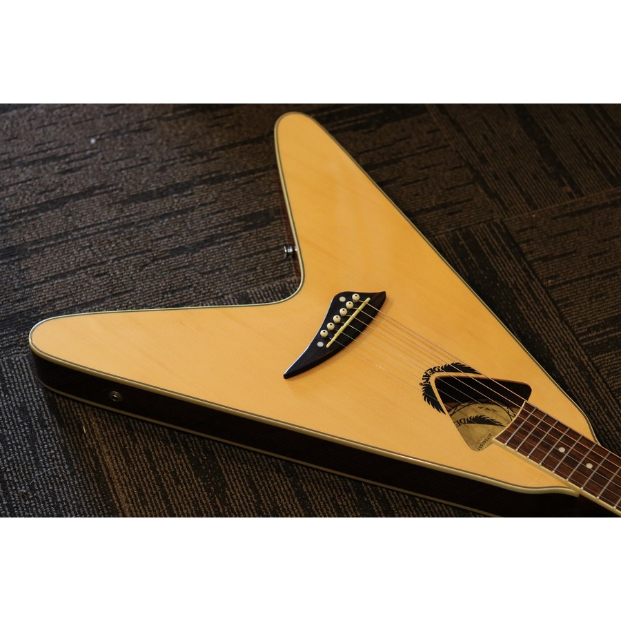 Dean NCO-NT Vcoustic Flying V Acoustic/Electric Guitar Natural Gloss 2007 - Image 4