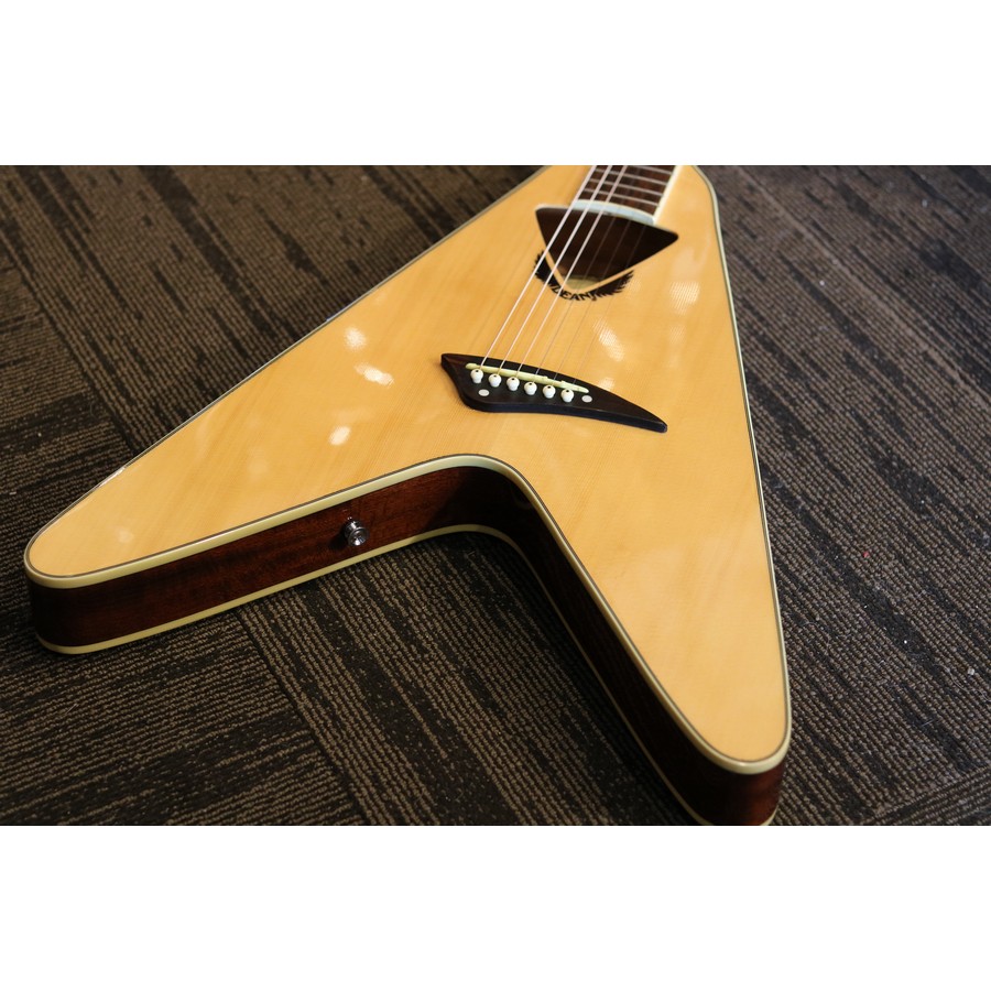Dean NCO-NT Vcoustic Flying V Acoustic/Electric Guitar Natural Gloss 2007 - Image 5