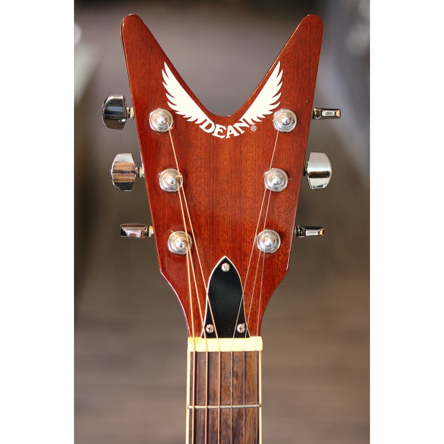 Dean NCO-NT Vcoustic Flying V Acoustic/Electric Guitar Natural Gloss 2007 - Image 8