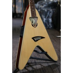Dean NCO-NT Vcoustic Flying V Acoustic/Electric Guitar Natural Gloss 2007