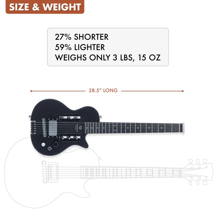 Traveler Guitar EG-1 Mod-X Electric Travel Guitar - Approx. 2025 - Image 15