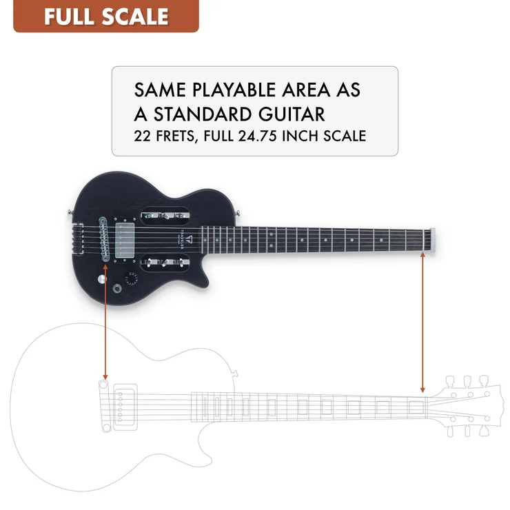 Traveler Guitar EG-1 Mod-X Electric Travel Guitar - Approx. 2025 - Image 16