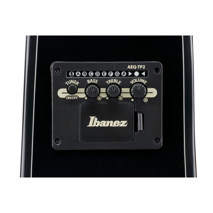 Ibanez AAM100E-BK Acoustic Electric Guitar - Image 11