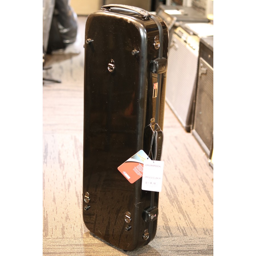 Crossrock Concert Ukulele Fiberglass Hardshell Case CRF2020CUBK-R - Image 3
