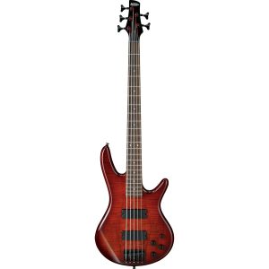 Ibanez GSR205SM-CNB Gio Soundgear Series 5 String Bass Charcoal Brown Burst